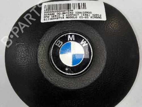 Driver airbag BMW 3 Compact (E46) 320 td 61316949754