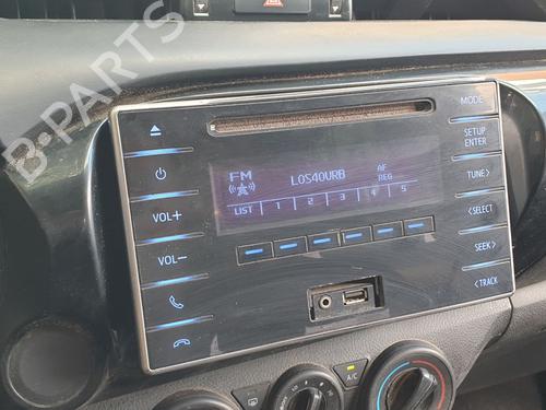 Used Radio TOYOTA HILUX VIII Pickup (_N1_) [2015-2025]  20650102