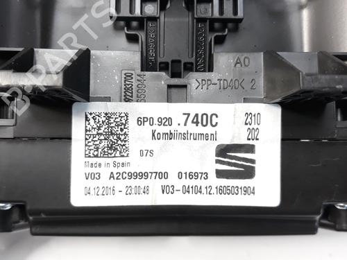 Instrument cluster SEAT IBIZA IV SC (6J1, 6P5) 1.0 TSI | BP7020021C47 