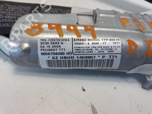 Left curtain airbag PEUGEOT 308 I (4A_, 4C_) 1.6 HDi | BP325388C11 