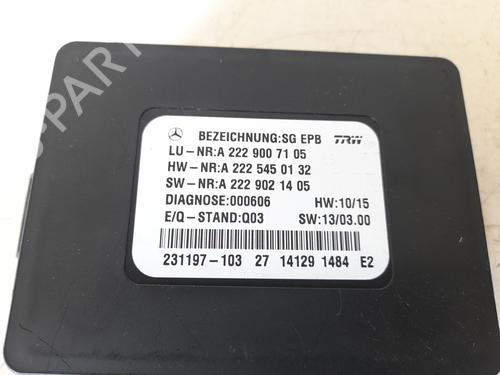 Electronic module MERCEDES-BENZ S-CLASS (W222, V222, X222) S 500 (222.082, 222.182) | BP26019836M83 