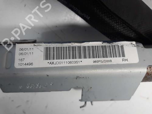 Right curtain airbag NISSAN QASHQAI / QASHQAI +2 I (J10, NJ10, JJ10E) 1.5 dCi | BP2001521C12 
