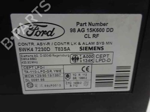 Comfort control module FORD FOCUS I (DAW, DBW)  | BP346426M56 