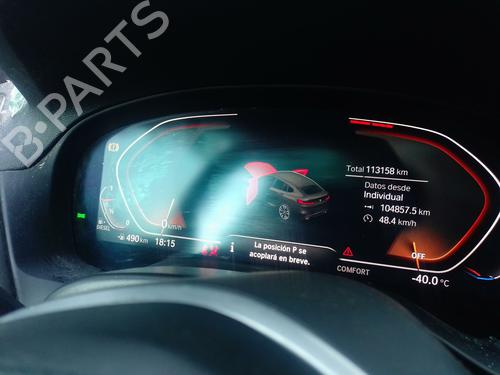 Used Instrument cluster Instrument cluster BMW X4 (G02, F98) xDrive 20 d Mild-Hybrid (190 hp) 32701104 32701104