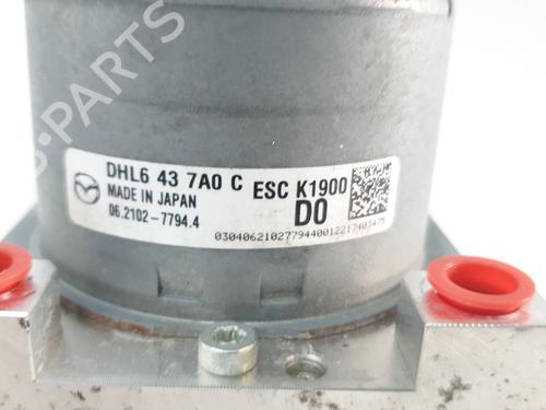 ABS pump MAZDA 2 Hatchback (DL, DJ) 1.5 SKYACTIV-G | BP24843872M43 