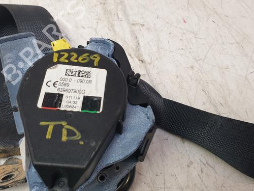 Rear right seatbelt RENAULT CLIO V (B7_) 1.0 LPG (B7MT) | BP32498860I28