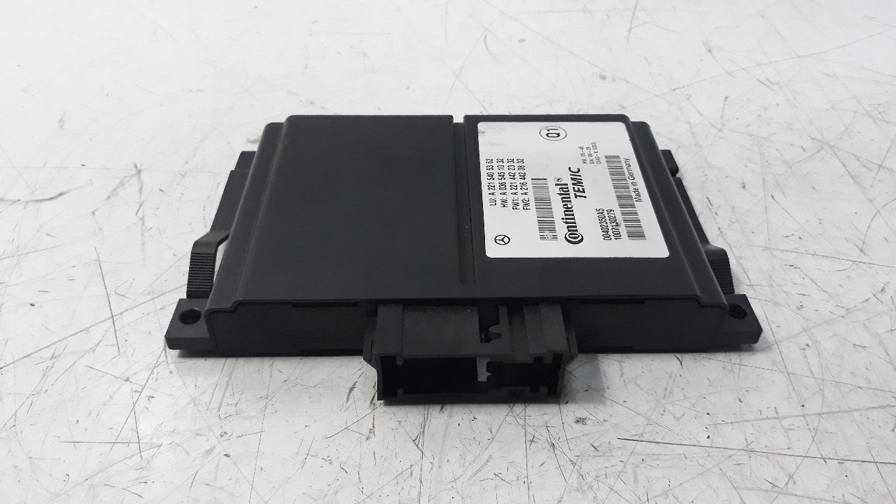 Electronic module MERCEDES-BENZ S-CLASS Coupe (C216) CL 500 (216.371 ...