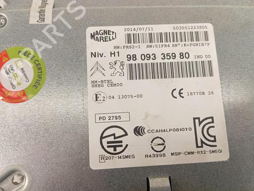 Display monitor CITROËN C4 CACTUS 1.6 BlueHDi 100 | BP29912900C48 