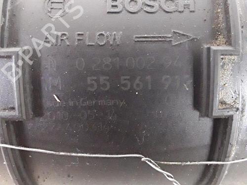 Used Mass air flow sensor Mass air flow sensor OPEL ASTRA J (P10) 1.3 CDTI (68) (95 hp) 28342730 28342730