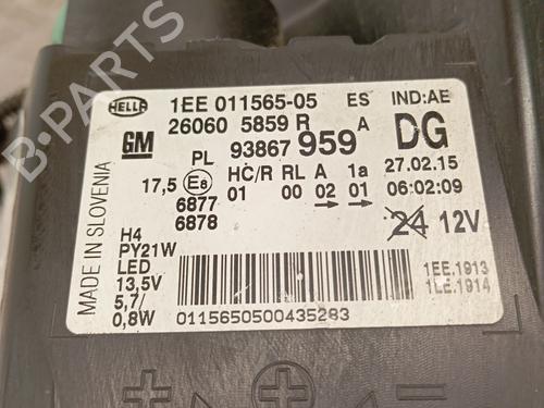 Left headlight OPEL VIVARO B Van (X82) 1.6 CDTI (05) | BP30724161C28