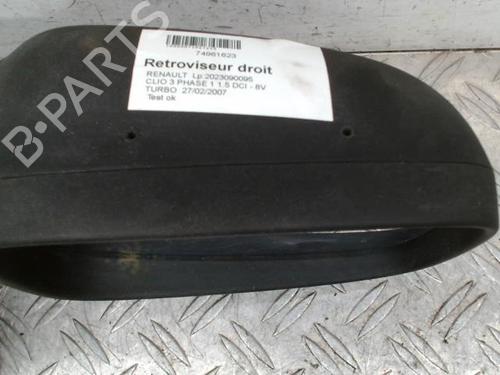 Right mirror RENAULT CLIO III (BR0/1, CR0/1) 1.5 dCi (BR17, CR17) | BP28340541C27 