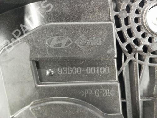 Rear left window mechanism HYUNDAI i30 (PDE, PD, PDEN) 1.6 CRDi | BP30060635C24 