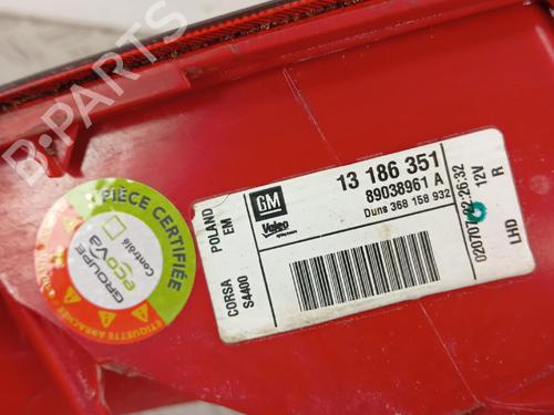 Right taillight OPEL CORSA D (S07) 1.2 (L08, L68) | BP37473603C35 - Image 4