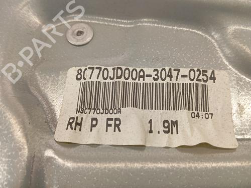 Front right window mechanism NISSAN QASHQAI I (J10, NJ10) 1.5 dCi | BP30515968C23 