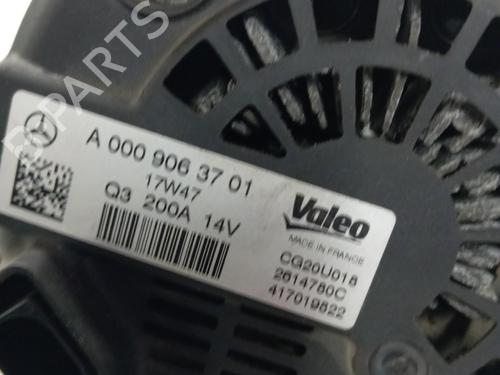 Used Alternator Alternator MERCEDES-BENZ C-CLASS T-Model (S205) C 180 BlueTEC / d (205.236) (116 hp) 28343193 28343193