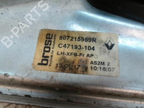 Front left window mechanism RENAULT MEGANE IV Hatchback (B9A/M/N_) 1.5 dCi 110 (B9A3) | BP28342459C22 