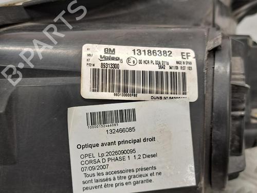 Right headlight OPEL CORSA D (S07) 1.3 CDTI (L08, L68) | BP39164547C29 - Image 5
