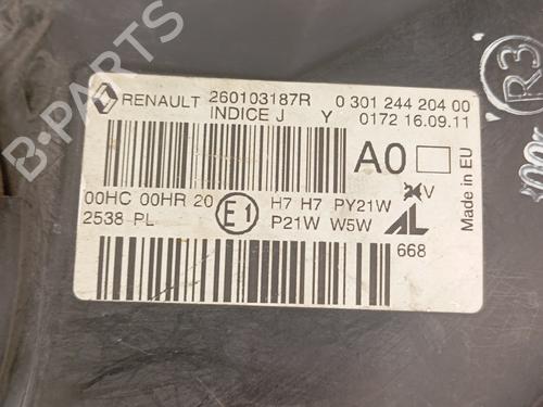 Right headlight RENAULT MEGANE III Grandtour (KZ0/1) 1.5 dCi (KZ09, KZ0D, KZ1G, KZ29, KZ14, KZ1W, KZ10, KZ1F,... | BP28424831C29 