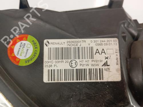 Left headlight RENAULT MEGANE III Hatchback (BZ0/1_, B3_) 1.5 dCi (BZ0C) | BP32207154C28 