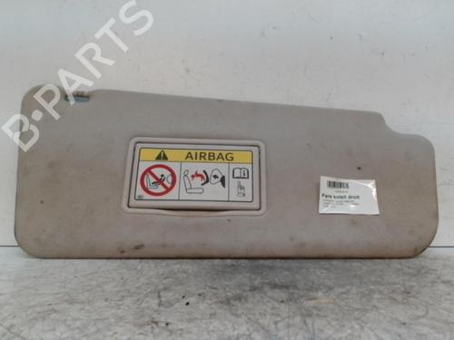 Right sun visor CITROËN JUMPY II Van 1.6 HDi 90 8V | BP28342511I2 
