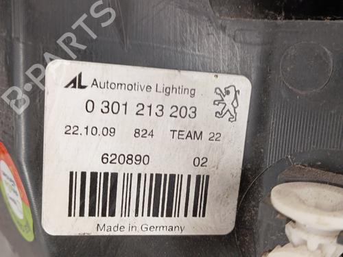 Left headlight PEUGEOT 407 SW (6E_, 6D_) 1.6 HDi 110 | BP31289640C28 