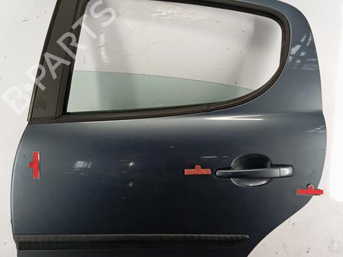 Used Left rear door PEUGEOT 207 (WA_, WC_) 1.6 HDi (90 hp) 29336135