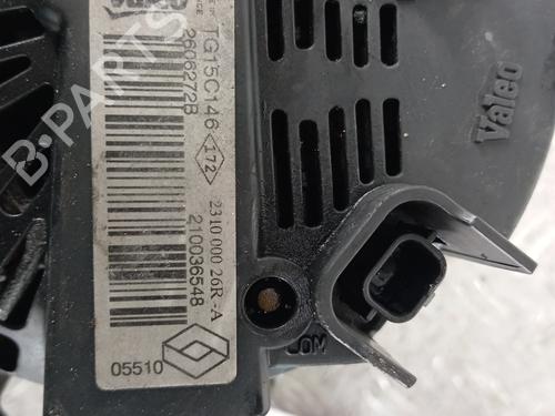Used Alternator Alternator RENAULT SCÉNIC III (JZ0/1_) 1.5 dCi (110 hp) 28347925 28347925