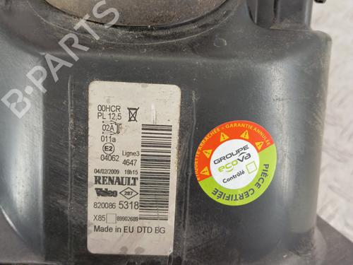 Right headlight RENAULT CLIO III (BR0/1, CR0/1) 1.5 dCi (BR17, CR17) | BP30965094C29