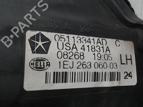 Left headlight CHRYSLER GRAND VOYAGER V (RT) 2.8 CRD | BP28340369C28 - Image 5