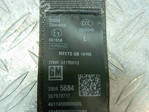 Front left seatbelt OPEL ASTRA K (B16) 1.6 CDTi (68) | BP32493234I26
