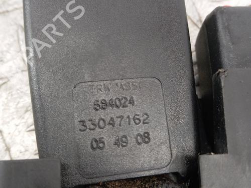 Used Seat buckle Seat buckle RENAULT CLIO III (BR0/1, CR0/1) [2005-2014] 33991547 33991547