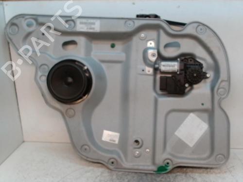 Rudehejsemekanisme venstre bagtil VW TOURAN (1T3) 1.6 TDI (105 hp) 28349277