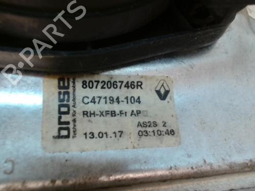 Used Front right window mechanism Front right window mechanism RENAULT MEGANE IV Hatchback (B9A/M/N_) 1.5 dCi 110 (B9A3) (110 hp) 28342460 28342460