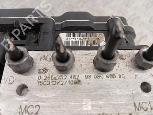ABS pump PEUGEOT 3008 I MPV (0U_) 2.0 HDi 150 / BlueHDi 150 | BP30644782M43