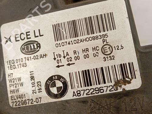 Right headlight BMW 1 (F20) 116 d | BP31851224C29