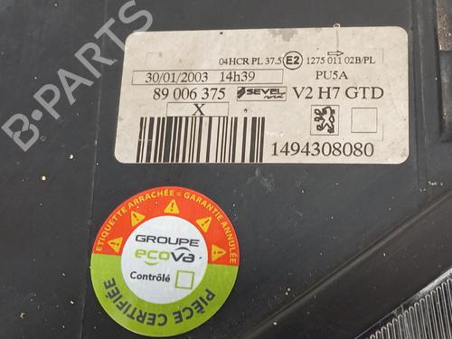 Left headlight PEUGEOT 807 (EB_) 2.2 HDi | BP39487607C28 - Image 3