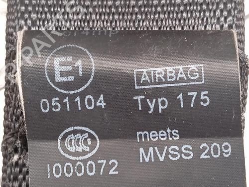 Used Front right seatbelt Front right seatbelt 37007947 37007947