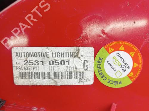Left taillight PEUGEOT 206 Hatchback (2A/C) 1.9 D | BP29888837C34