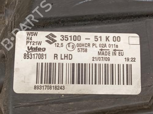 Used Right headlight Right headlight SUZUKI SPLASH (EX) 1.0 (A5B310) (65 hp) 35931138 35931138