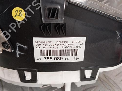 Instrument cluster PEUGEOT 2008 I (CU_) 1.6 HDi | BP36671789C47 - Image 4