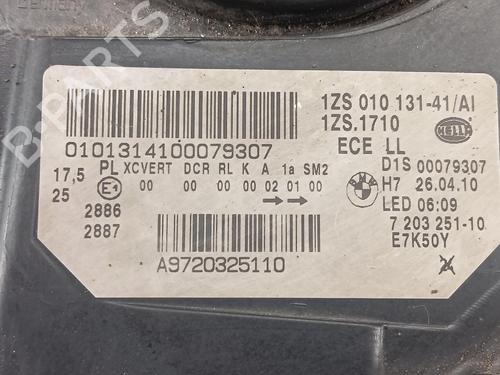 Used Left headlight Left headlight BMW 5 (F10) 525 d (204 hp) 40031919 40031919