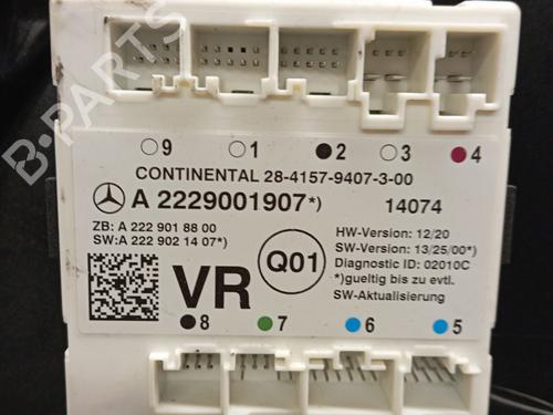 Front right window mechanism MERCEDES-BENZ S-CLASS (W222, V222, X222) S 400 Hybrid / h (222.057, 222.157) | BP28343125C23 
