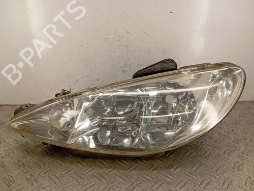 Used Left headlight PEUGEOT 206 Hatchback (2A/C) 1.1 i (60 hp) 31814397