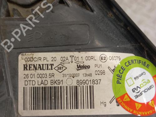 Right headlight RENAULT LAGUNA III (BT0/1) 2.0 dCi (BT07, BT0J, BT14, BT1A, BT1S) | BP37187730C29 - Image 8