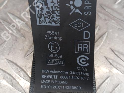 Front right seatbelt RENAULT TWINGO III (BCM_, BCA_) 1.0 SCe 65 (BCMJ) | BP32699771I25 - Image 6