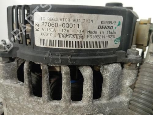 Used Alternator Alternator PEUGEOT 107 (PM_, PN_) 1.0 (68 hp) 28345986 28345986