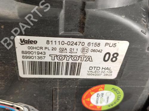 Right headlight TOYOTA AURIS (_E15_) 1.4 D-4D (NDE150_, NDE150R) | BP37672580C29 - Image 2