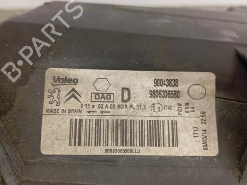 Right headlight CITROËN BERLINGO Box Body/MPV (B9) 1.6 HDi / BlueHDi 75 | BP28338561C29 