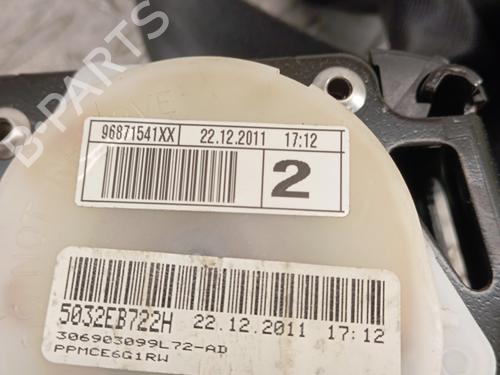 Rear left seatbelt CITROËN C4 II (NC_) 1.6 HDi 110 | BP33950114I29 - Image 4