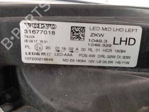 Left headlight VOLVO V40 Hatchback (525) T2 | BP39212946C28 - Image 6